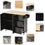 Therald Wood Kitchen Cart-880097438