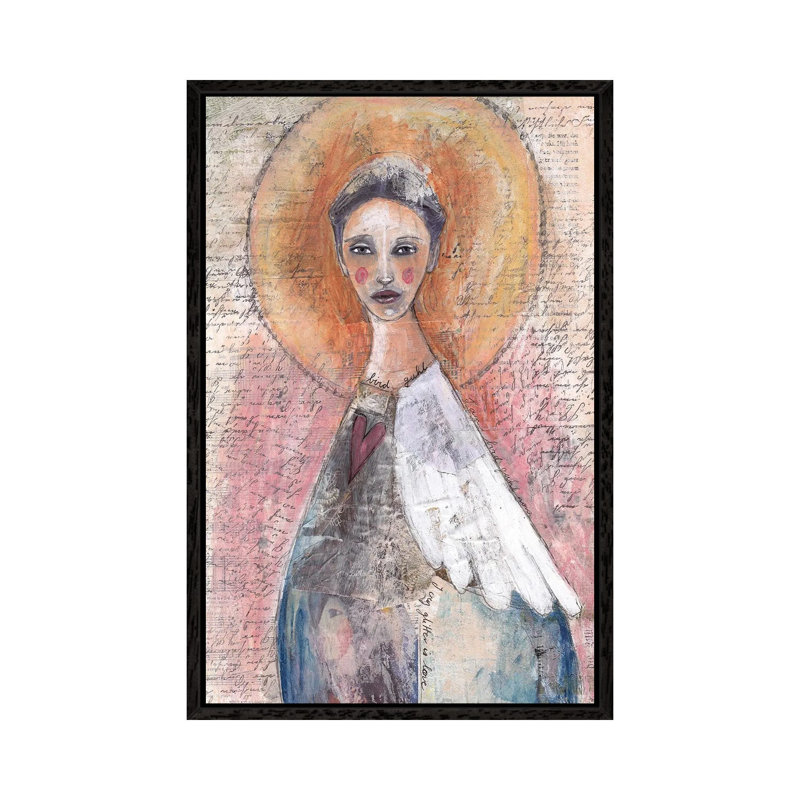 Birdhguhl by Tamara Laporte - Print on Canvas, Black Framed, 66.04 cm H x 45.72 cm W