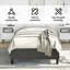 Cadre de lit Darrisha, cadre de lit plateforme tapissier, sans matelas-246308466-246308465