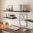  Large Floating Shelves for Wall Set of 1 Wooden Wall Shelves 30 in x 12.75 in x 2 in Room Decor Long Shelf with Invisible Wall Mount Bracket for Bedroom, Kitchen, Living Room, Black Wood-1896759315-1897195387