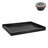 Streamline 48 in. x 32 in. Corner Acrylic Shower Base in Glossy Black with Left Drain, Drain Included-117295432