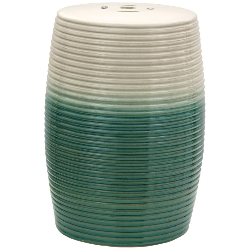 Tabouret de jardin Alixandrea, Beige/vert