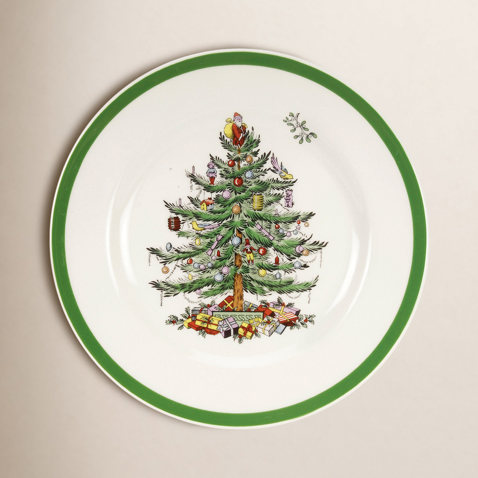 Christmas Tree 8" Salad Plate