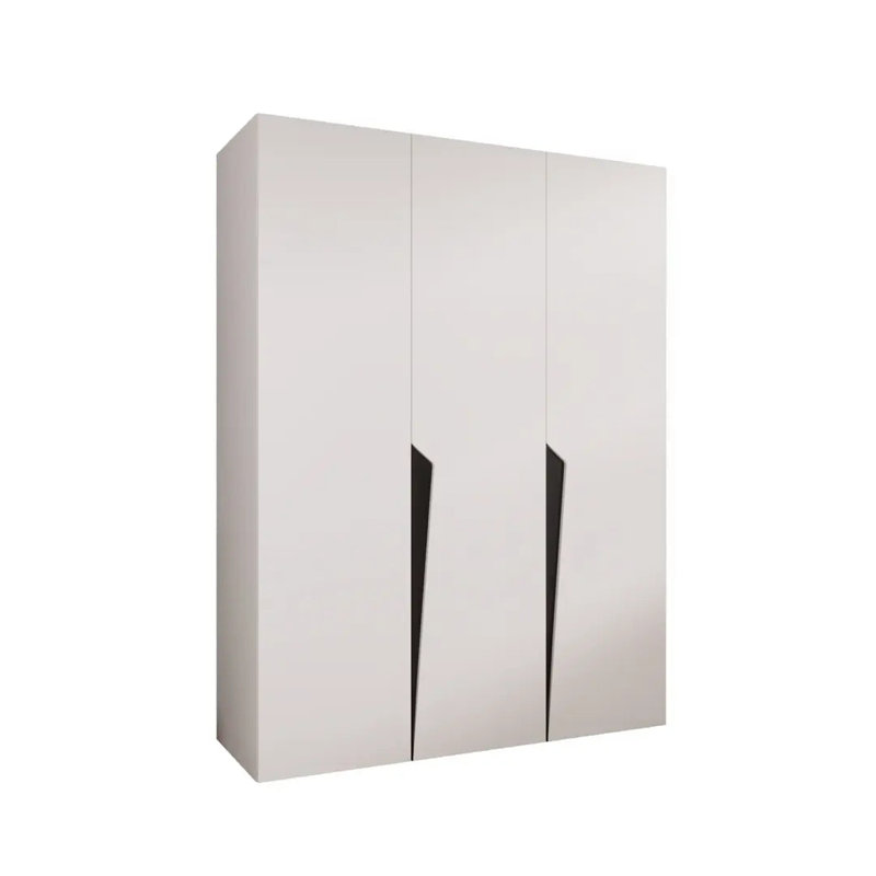 Manufactured Wood Wardrobe, White