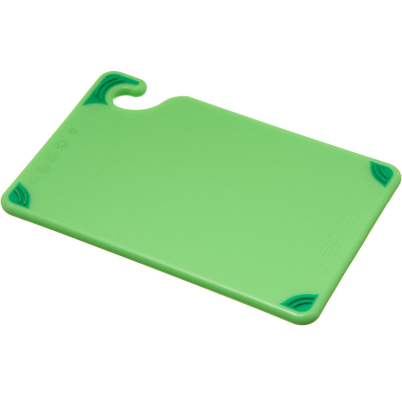 Planche à découper Saf-T-Grip, Vert, L 6 po x L 9 po
