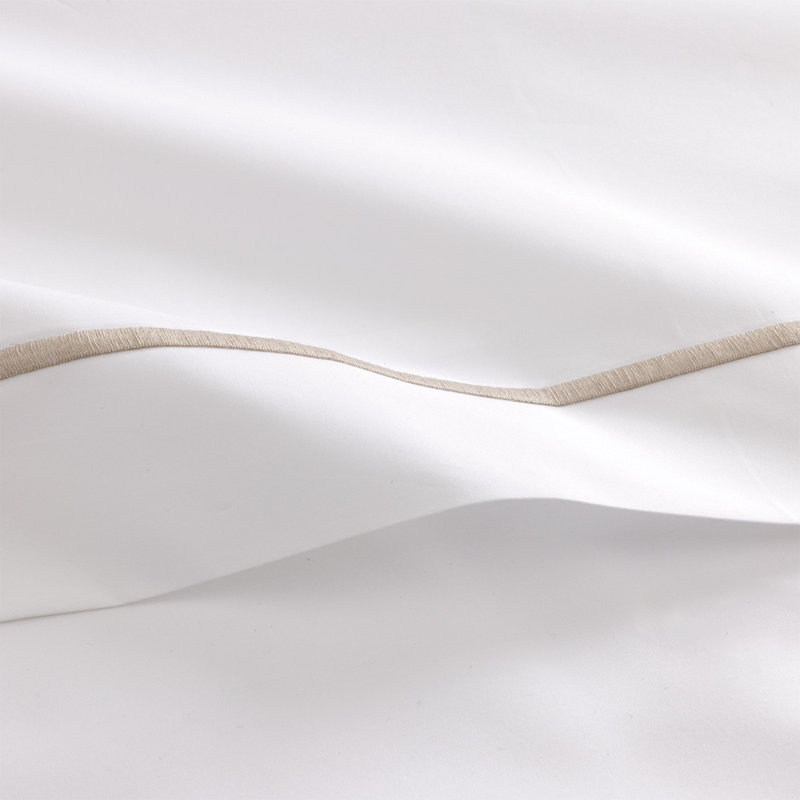 Athéna Flat Sheet, Twin Flat Sheet, Loutre