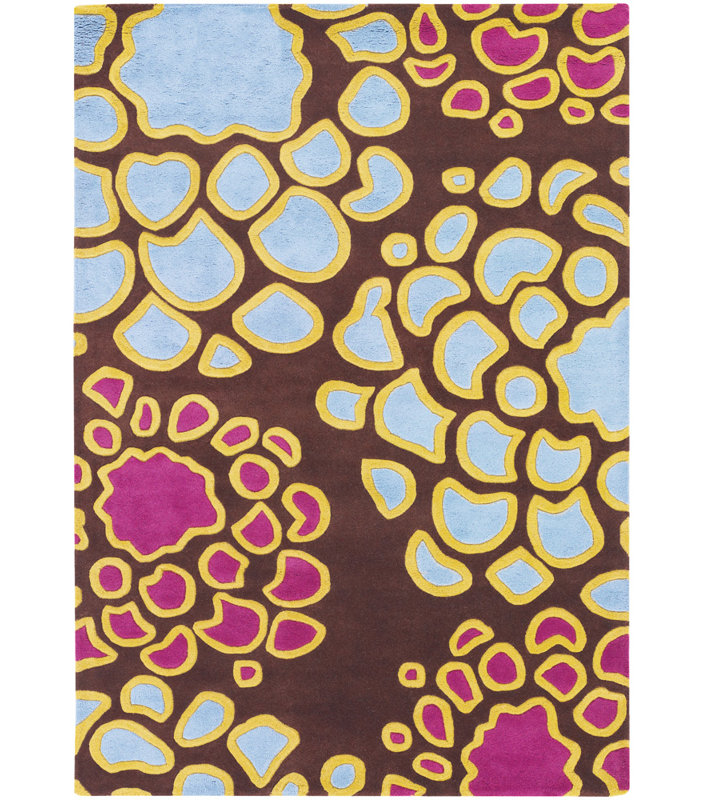 Inhabit Designer Charcoal Area Rug, 7'9" x 10'6"
