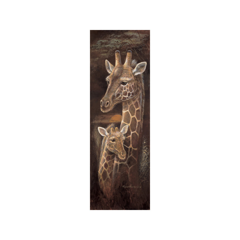 Love & Devotion by Ruane Manning - Wrapped Canvas Panoramic Painting, 30.48 cm H x 91.44 cm W x 1.91 cm D