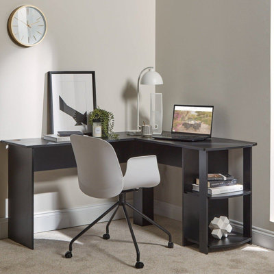 2 Piece Computer Desk Office Set