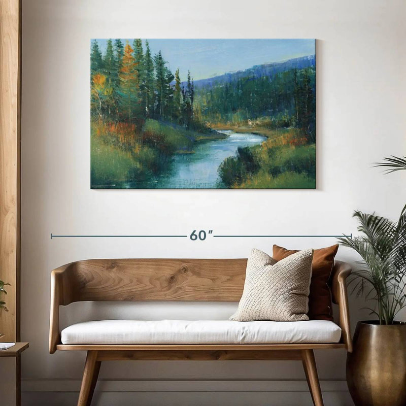 Alvord Trout Stream I, H 30 po x l 45 po