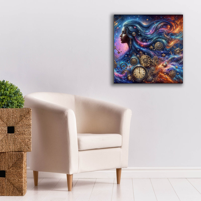 Art mural sur toile Epic Graffiti, H 26 po x l 26 po x P 1,5 po