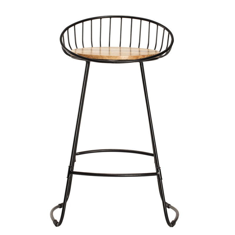 Winhurst Solid Wood Kitchen Counter Stool, 68.5cm