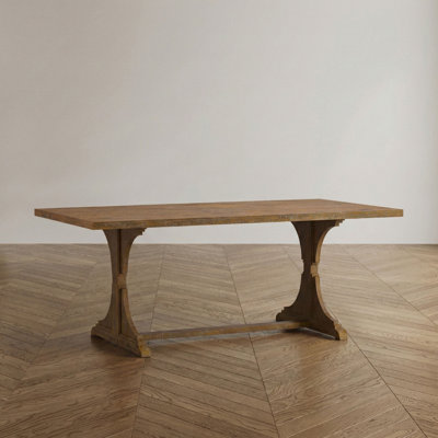 Alyisa Solid Wood Base Dining Table