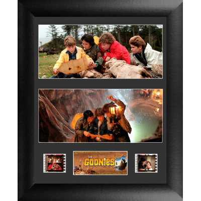 Art mural en édition limitée encadrée avec 2 x clips The Goonie