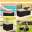 Outdoor Ottoman with Hidden Storage