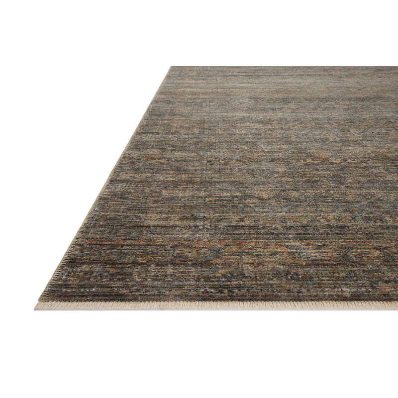 Amber Lewis x Loloi Molly Lagoon / Natural Area Rug, Runner 2'7" x 7'9"