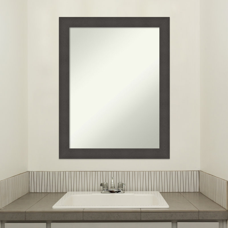 Yousaf Mirror, 28" x 22", Bronze, Rectangle