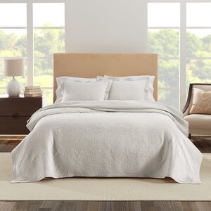 Ophelia & Co. Hoffmann European Matelasse Coverlet Set & Reviews | Wayfair