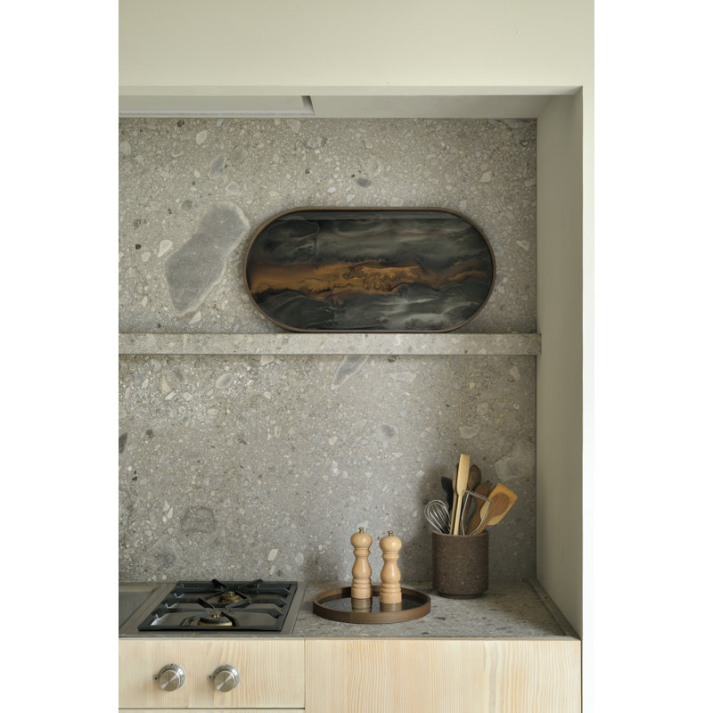 Linear Flow Decorative Tray