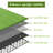 Grass Plastic Deck Tiles
