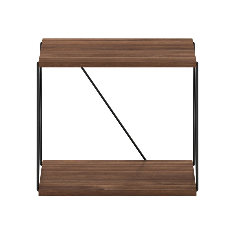 Rata Block End Table, Columbia Walnut