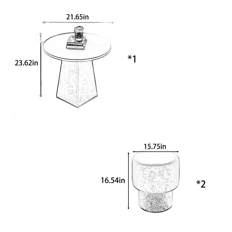 Fauteuil de table basse moderne Modern Technology Sense