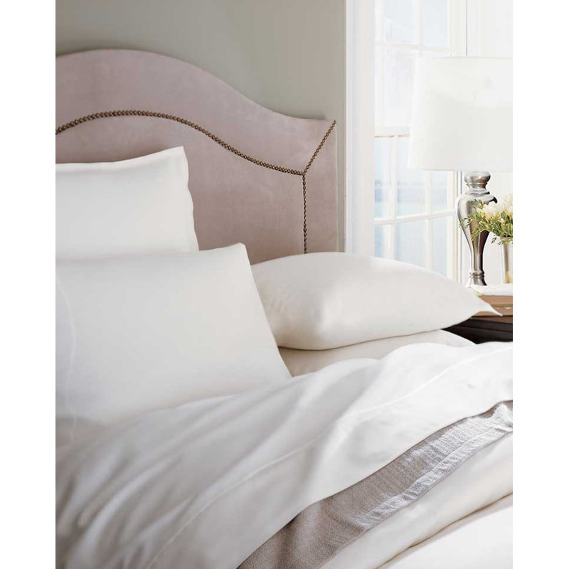 Tesoro Percale Flat Sheet, Twin Flat Sheet, White