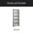 5-Shelf Bookcase