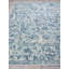 Rectangle Dorchester Oriental Hand Loomed Wool/Bamboo Slat/Seagrass Area Rug in Navy/Blue-460631853