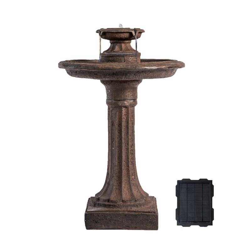 Outdoor Birdbath Fountain