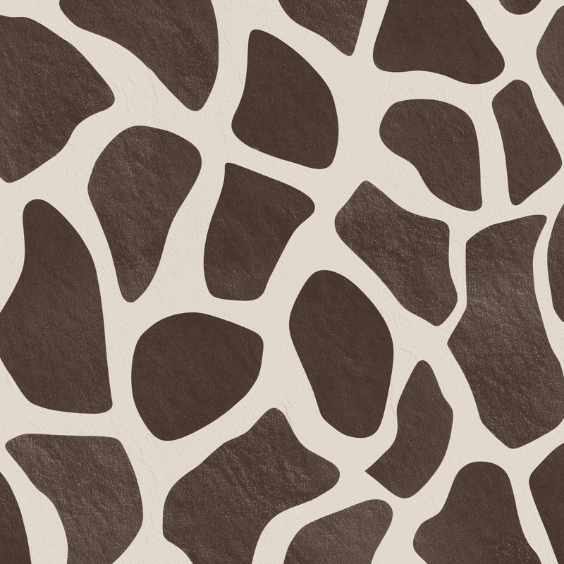 Décoration murale moderne à motif animalier, girafe, Peler et coller