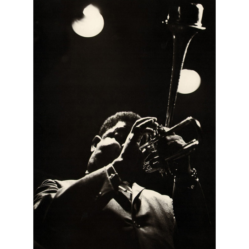 Dizzy Gillespie, H 18 po x l 13 po