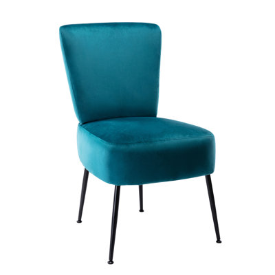 Bohn Velvet Slipper Chair