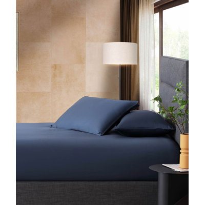 Natural Premium Bamboo Machine Woven Fitted Sheet