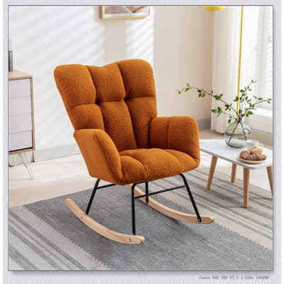 Chaise berçante à bascule Teddy