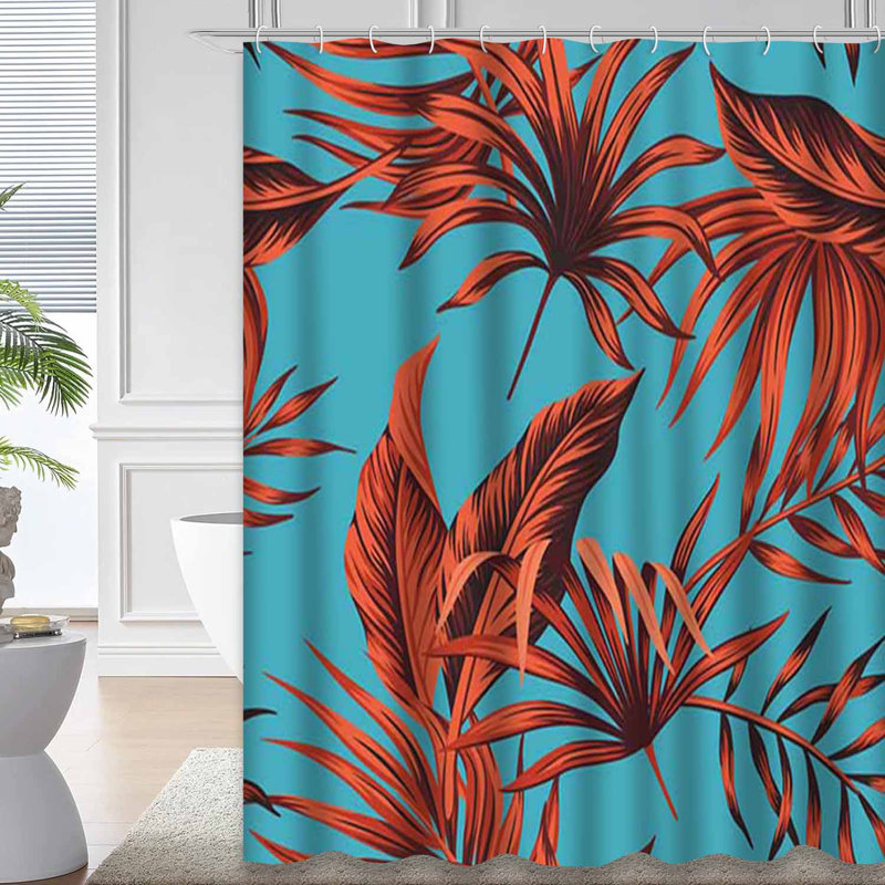 Rideau de douche Tropical, L 72 po x l 84 po