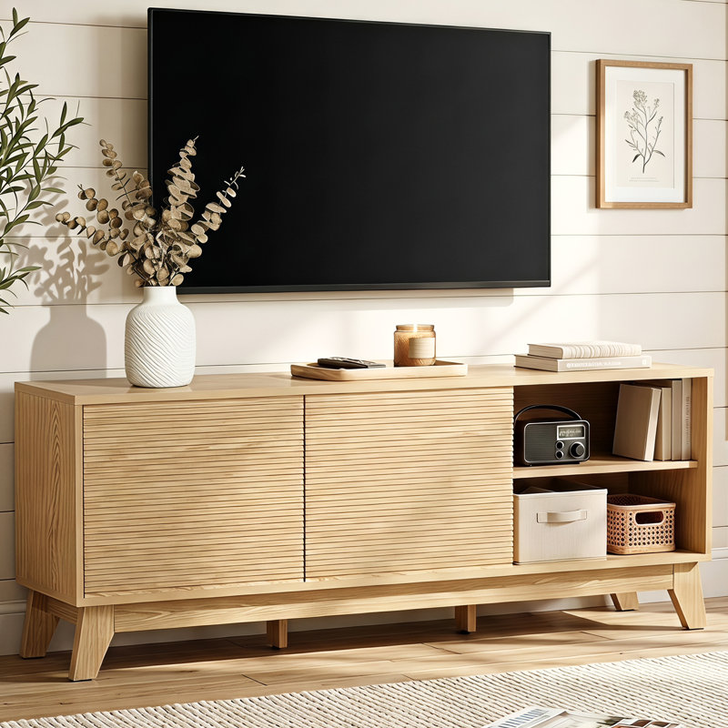 Meuble télé 58 po, Naturel