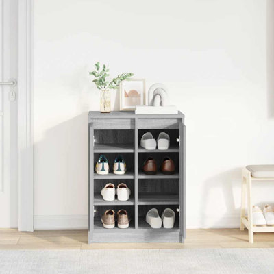 8 Pair Shoe Storage Cabinet