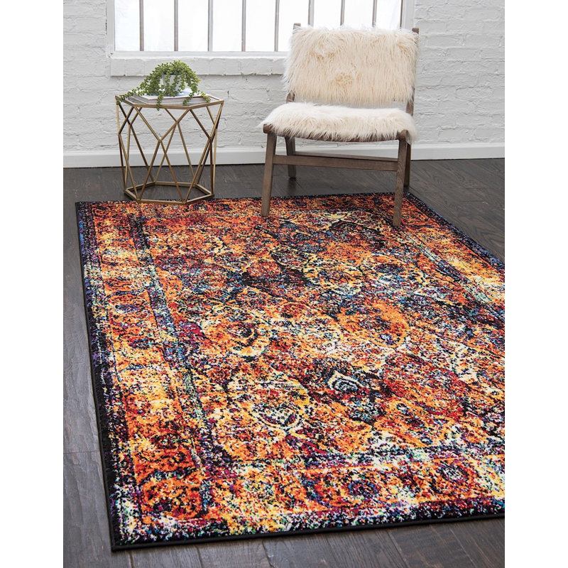 Walmoor Oriental Indoor Rug, Rectangle 8' x 10'