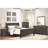 Traditional Gray Stained Queen Bed, With Headboard, And Rails For Bedroom Use Finish Creating Elegant Touch-2102735941-2102735950