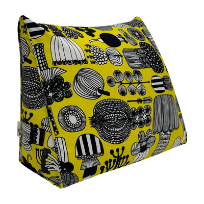 Cotton Reversible Throw Pillow