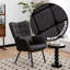 Chaise avec accoudoirs en tissu-1955630928