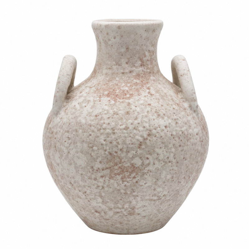 Vase rond en céramique 8 po Ahana