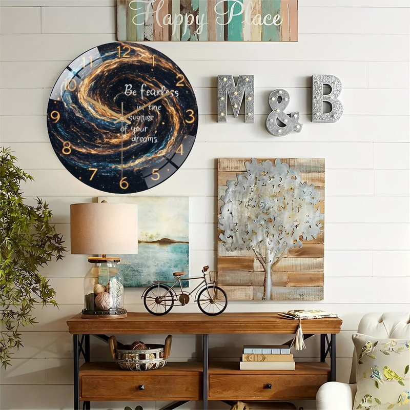 Horloge murale galaxie Galaxy
