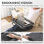 Portable Lap Desk, Laptop Bed Table with Cushion & Mouse Pad