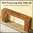 Sleek And Spacious Entryway Console Table, Perfect For Modern Decor And Efficient Space Utilization