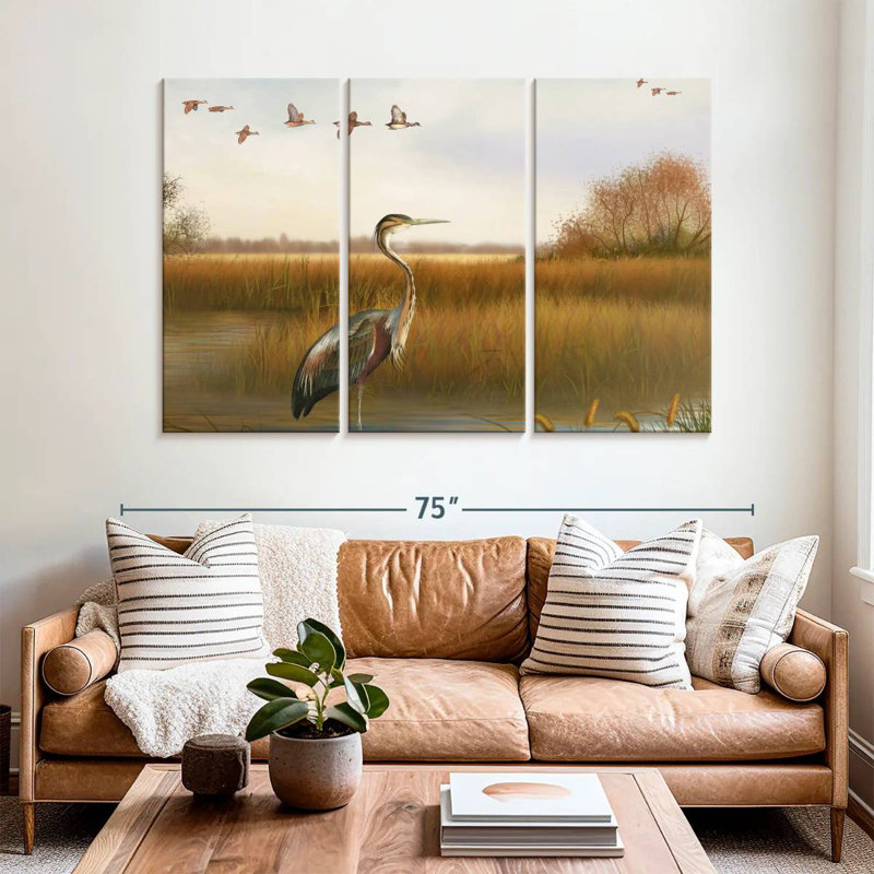 Brampt The Great Marsh, 42" H x 65" W