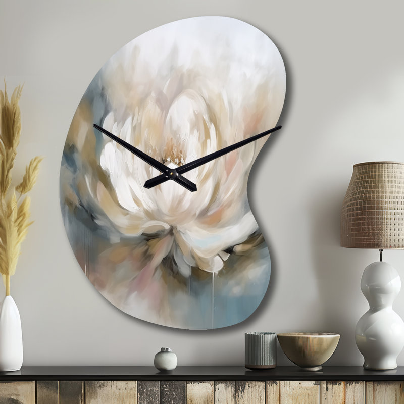 Horloge murale blanche Soller, Grand