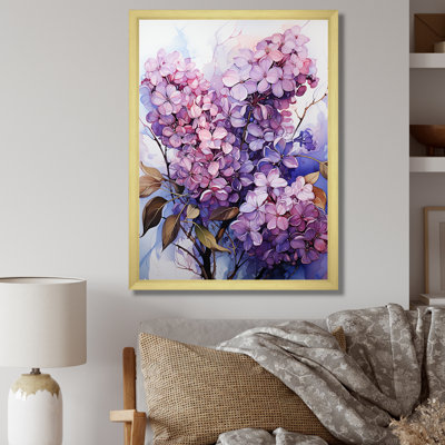 Lilacs Flow Grace I sur toile