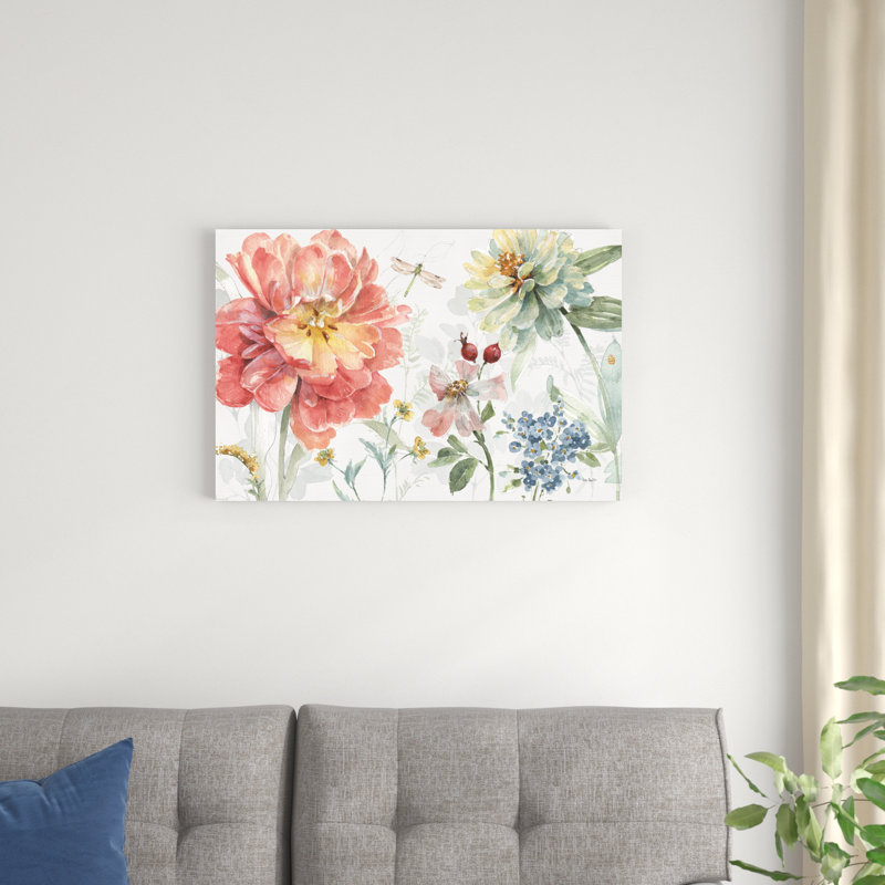 " Spring Meadow I ", 20" H x 30" W